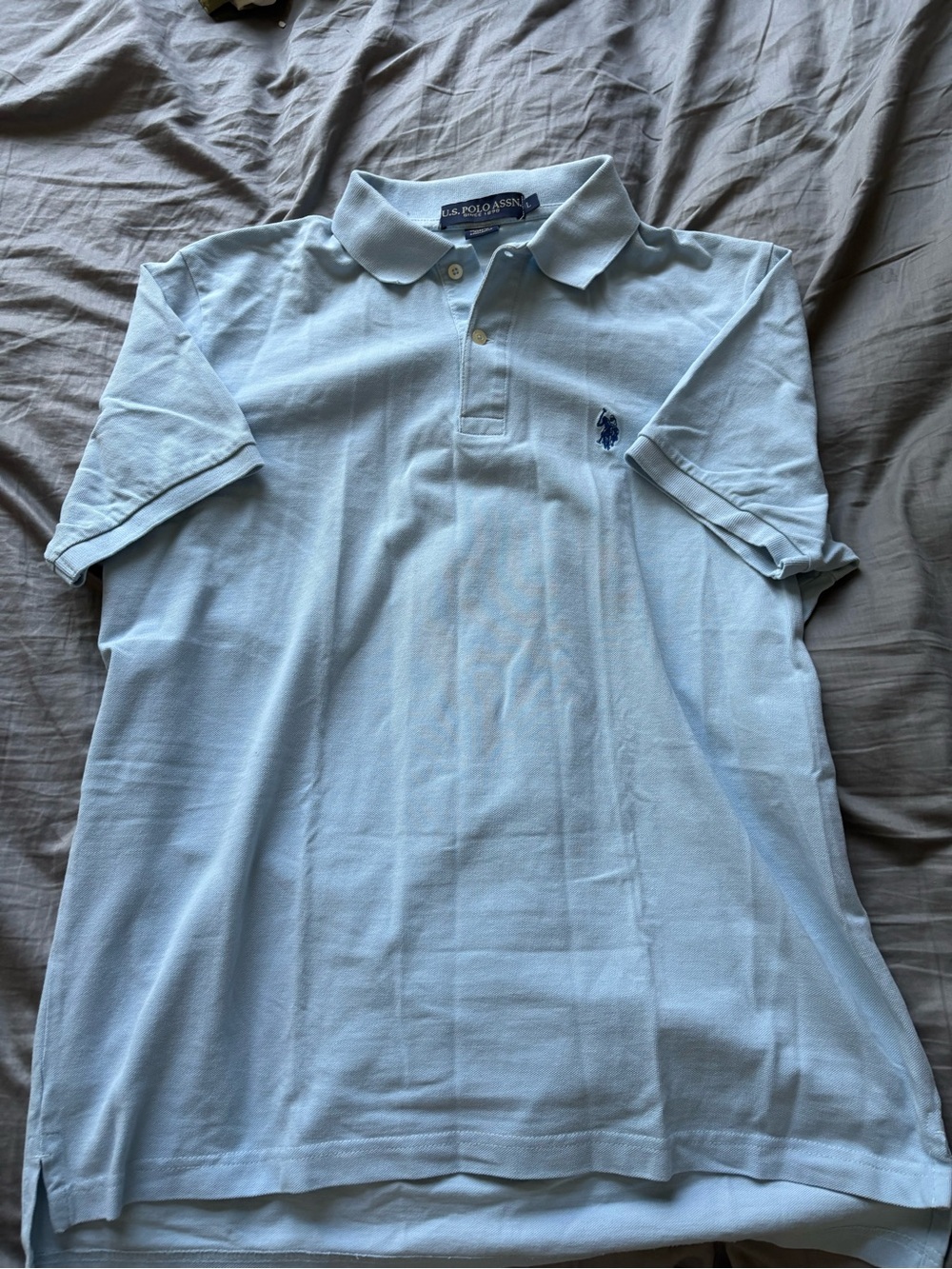 U.S. Polo Assn. Light Blue Men’s Classic Polo